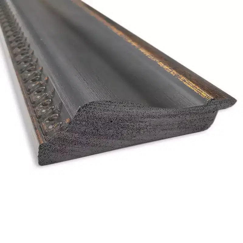 Specchio da bagno quadrato Thomas Bronze Nero non smussato 32"x32" con hardware di montaggio