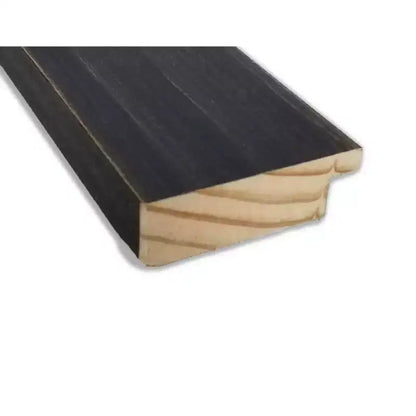 Specchio da parete in legno Shiplap blu marino non smussato da 32"x26"