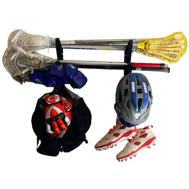 Lacrosse Stick Storage Rack, 3 Levels