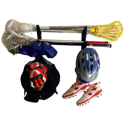 Lacrosse Stick Storage Rack, 3 Levels