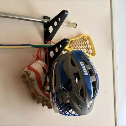 Lacrosse Stick Storage Rack, 3 Levels