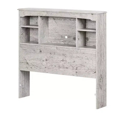 Twin Bookcase Headboard 39" with Storage