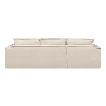 Brenley 110.5" LAF Sectional Sofa, Ash Gray Chenille