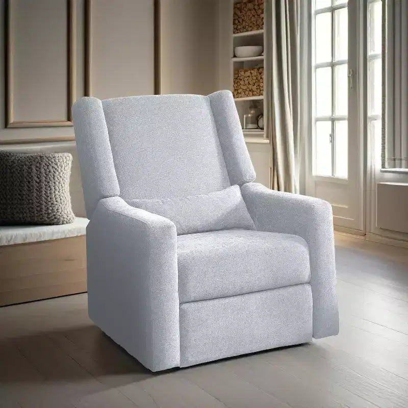 Poltrona reclinabile di lusso con movimento elettrico, ricarica USB, girevole e supporto lombare per il comfort della cameretta