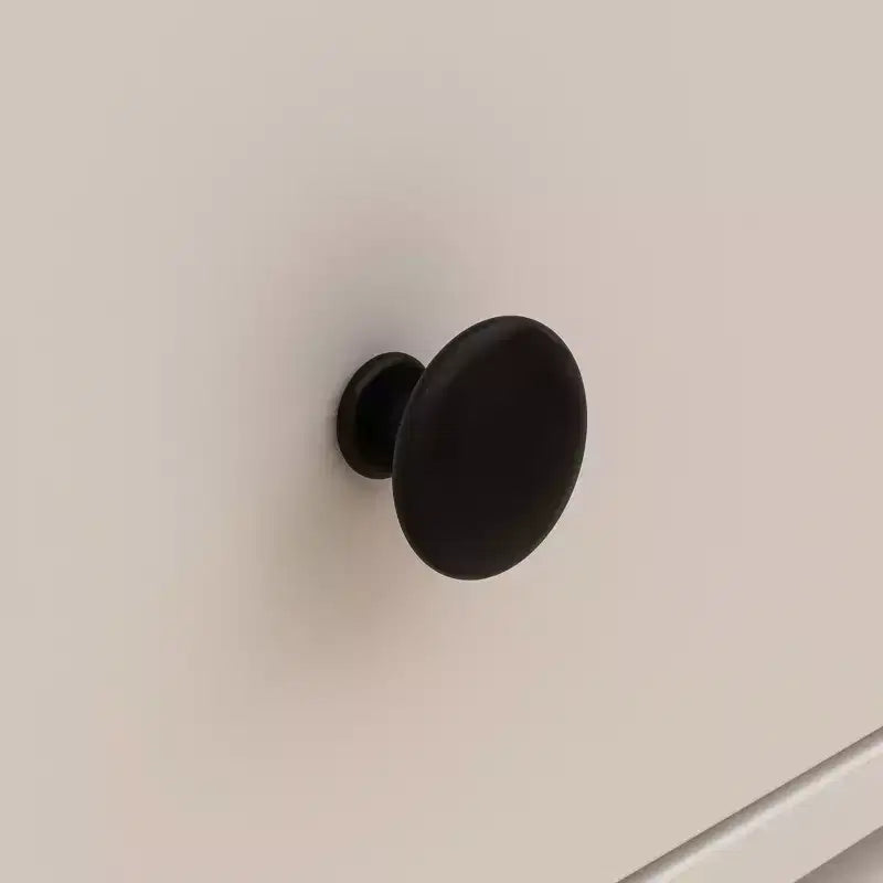 Comodino Girevole a 360° con Cassetto e Vetrina Trasparente