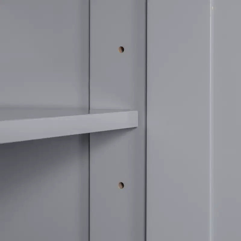 Mobile colonna da bagno alto Nolan Modern Wood con cesto portabiancheria a scomparsa, doppia anta e cassetto